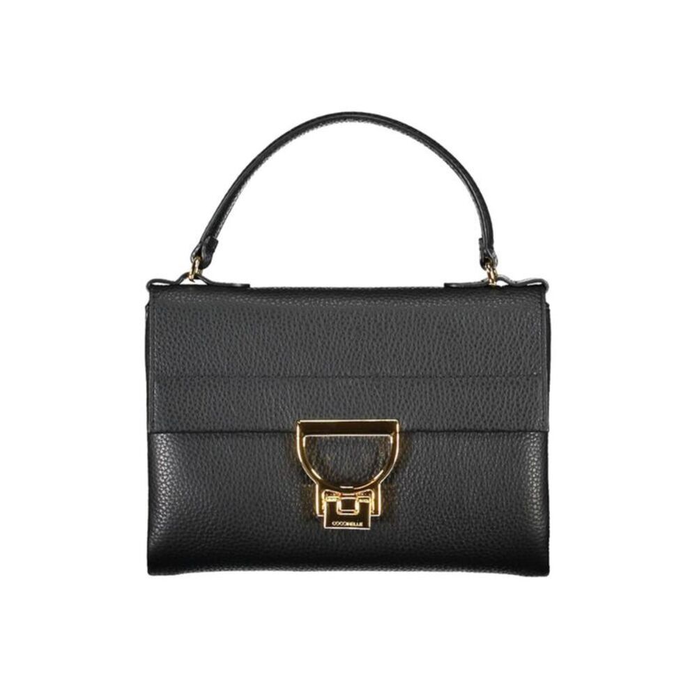 Coccinelle Black Leather Women Women's Handbag
